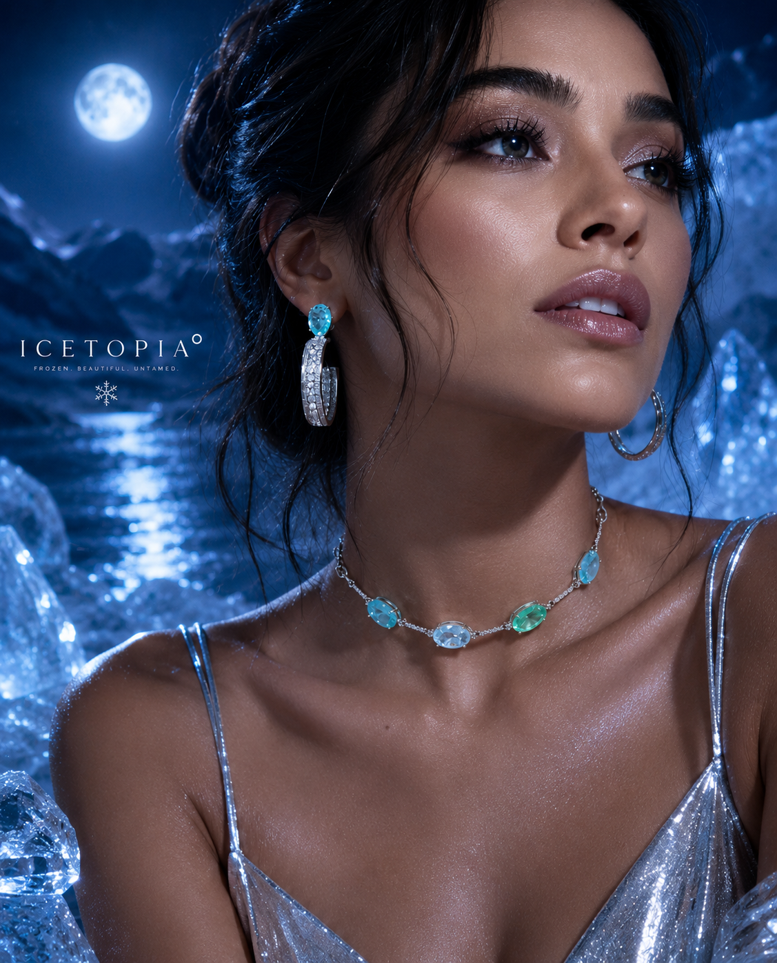 VΛULT ✦ ICTA° Aurora Circuit Hoops