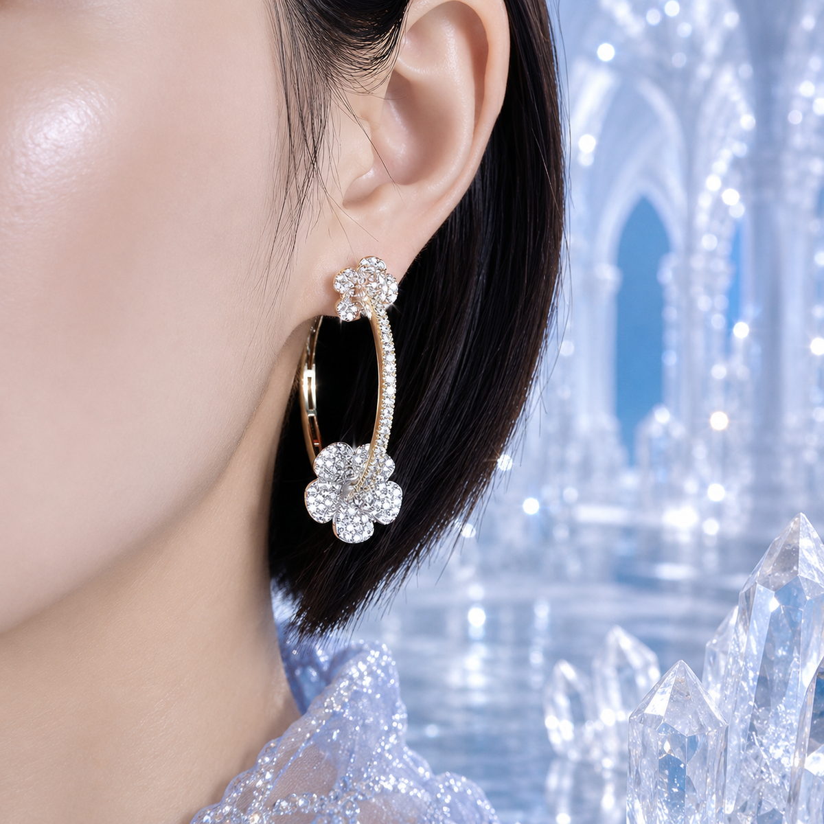 VΛULT ✦ ICTA° Vespera Bloom Hoops