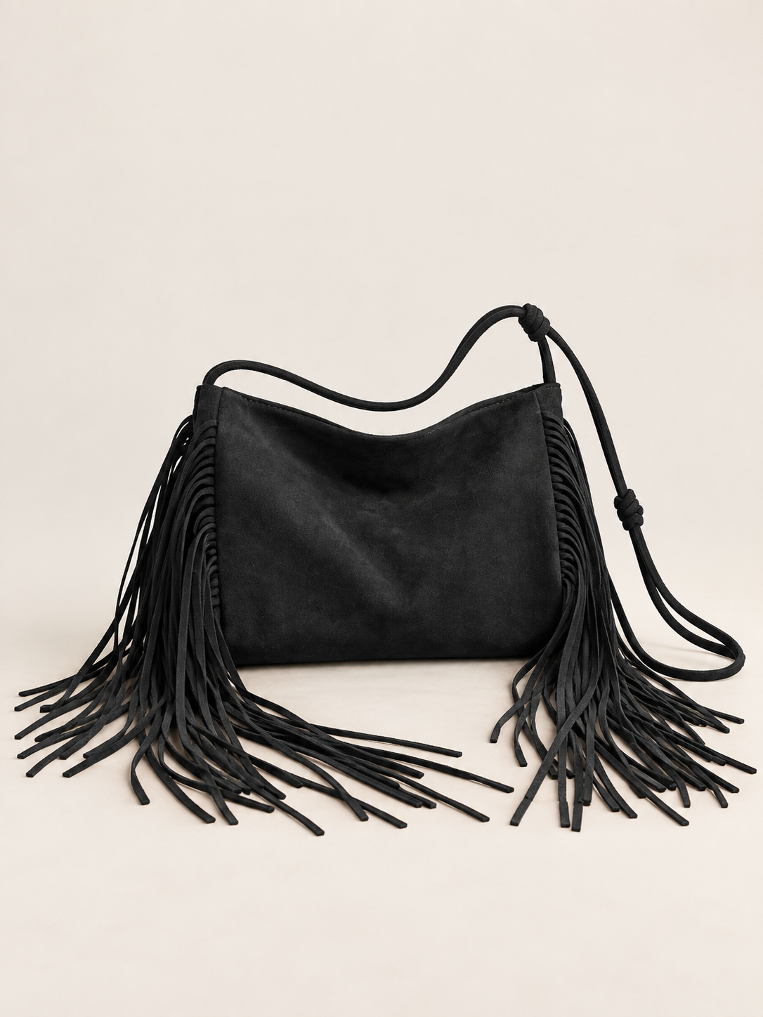 2026 Suede Shoulder Crossbody Bags For Women Tassel Large Capacity Travel Handbags Vintage Female Tote Bags