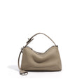 Genuine Cowhide Leather Women Hobo Bag, Mini Top Handle Satchel, Adjustable Crossbody Bag for Travel Daily Use
