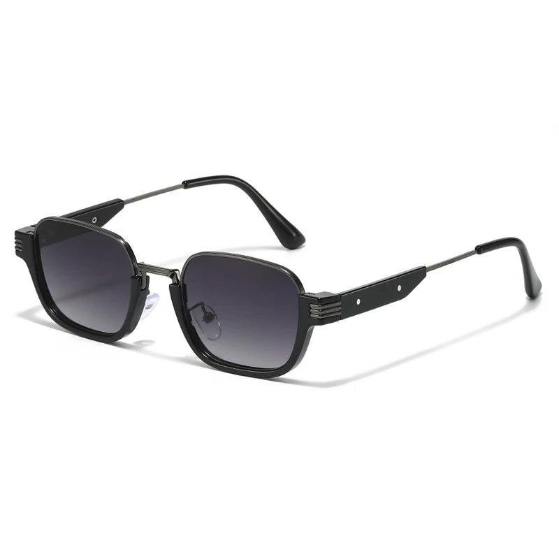 SHAUNA Retro Square Sunglasses Women Shades UV400 Fashion Clear Gradient Men Sun Glasses