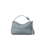 Genuine Cowhide Leather Women Hobo Bag, Mini Top Handle Satchel, Adjustable Crossbody Bag for Travel Daily Use