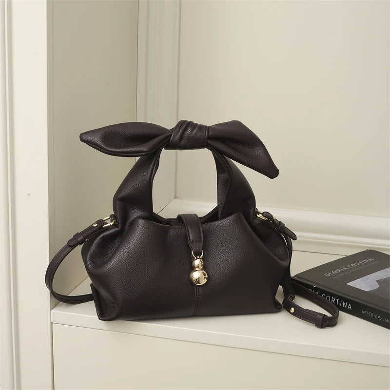 Butterfly Design Luxury Designer Handbags For Women Solid Color Shoulder Cross Body Hobo Bag 2026 Latest Trends Top-handle Bags