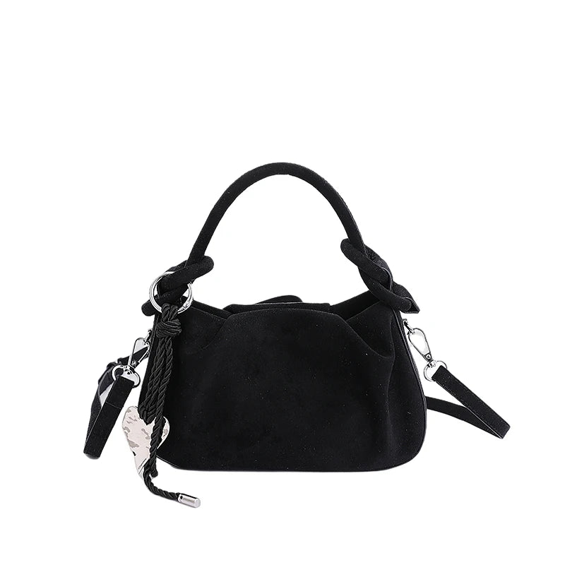 LEFTSIDE Small PU Leather Shoulder Bags for Women 2025 Luxury Designer Brand Trend Crossbody Bag Females Short Handle Handbags