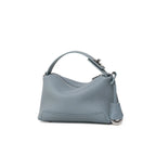Genuine Cowhide Leather Women Hobo Bag, Mini Top Handle Satchel, Adjustable Crossbody Bag for Travel Daily Use