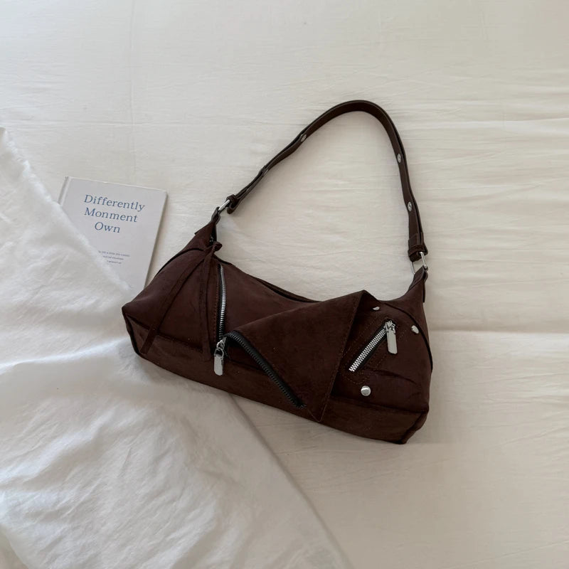 LEFTSIDE Vintage Pu Leather Crossbody Bag 2026 New Trend Soft Women Casual Daily Shoulder Bags Female Simple Handbags and Purses