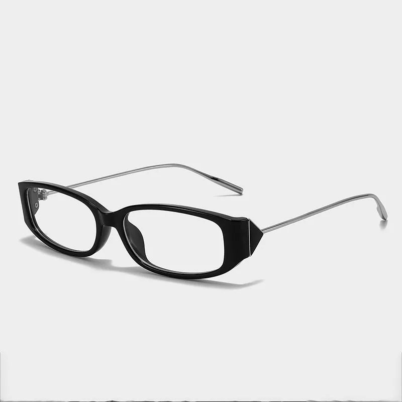 SHAUNA Ins Popular Trending Rectangle Sunglasses Retro Edge Punk Shades UV400