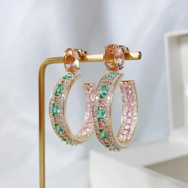 VΛULT ✦ ICTA° Aurora Circuit Hoops