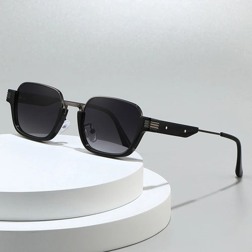 SHAUNA Retro Square Sunglasses Women Shades UV400 Fashion Clear Gradient Men Sun Glasses