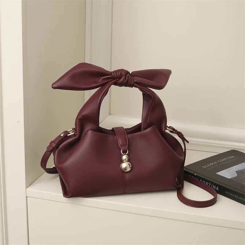 Butterfly Design Luxury Designer Handbags For Women Solid Color Shoulder Cross Body Hobo Bag 2026 Latest Trends Top-handle Bags