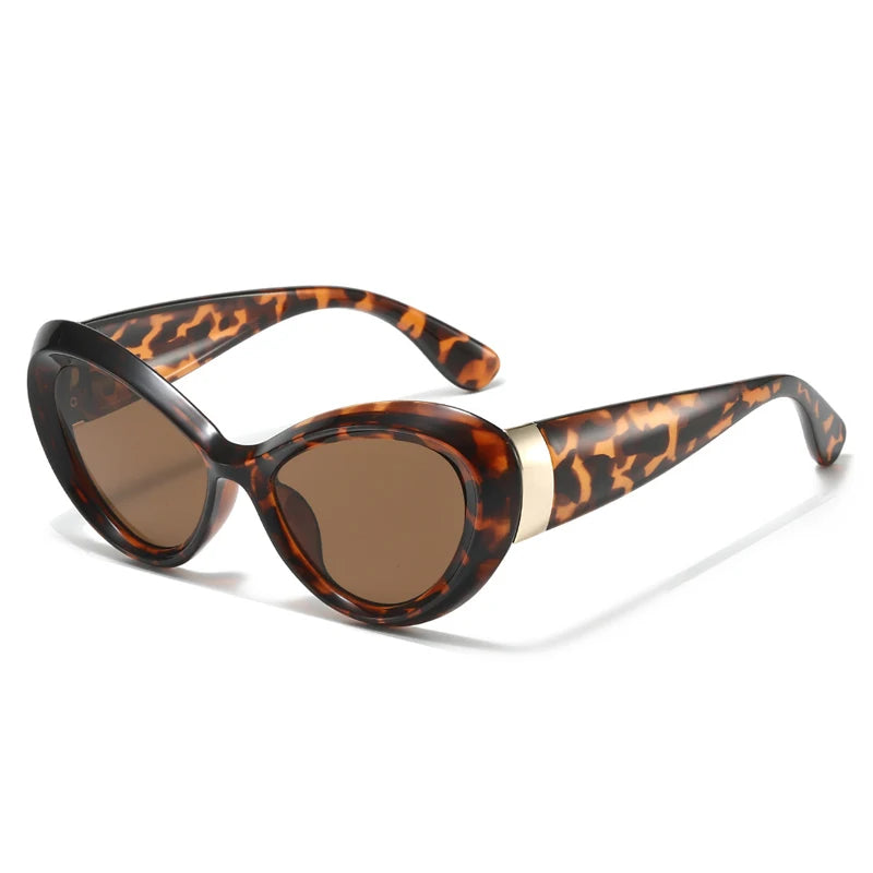 SHAUNA Fashion Cat Eye Sunglasses Women Shades UV400 Vintage Jelly Color Men Sun Glasses