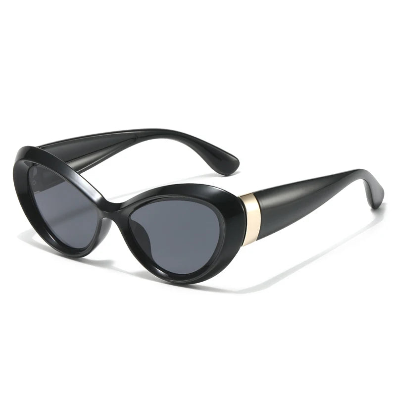 SHAUNA Fashion Cat Eye Sunglasses Women Shades UV400 Vintage Jelly Color Men Sun Glasses