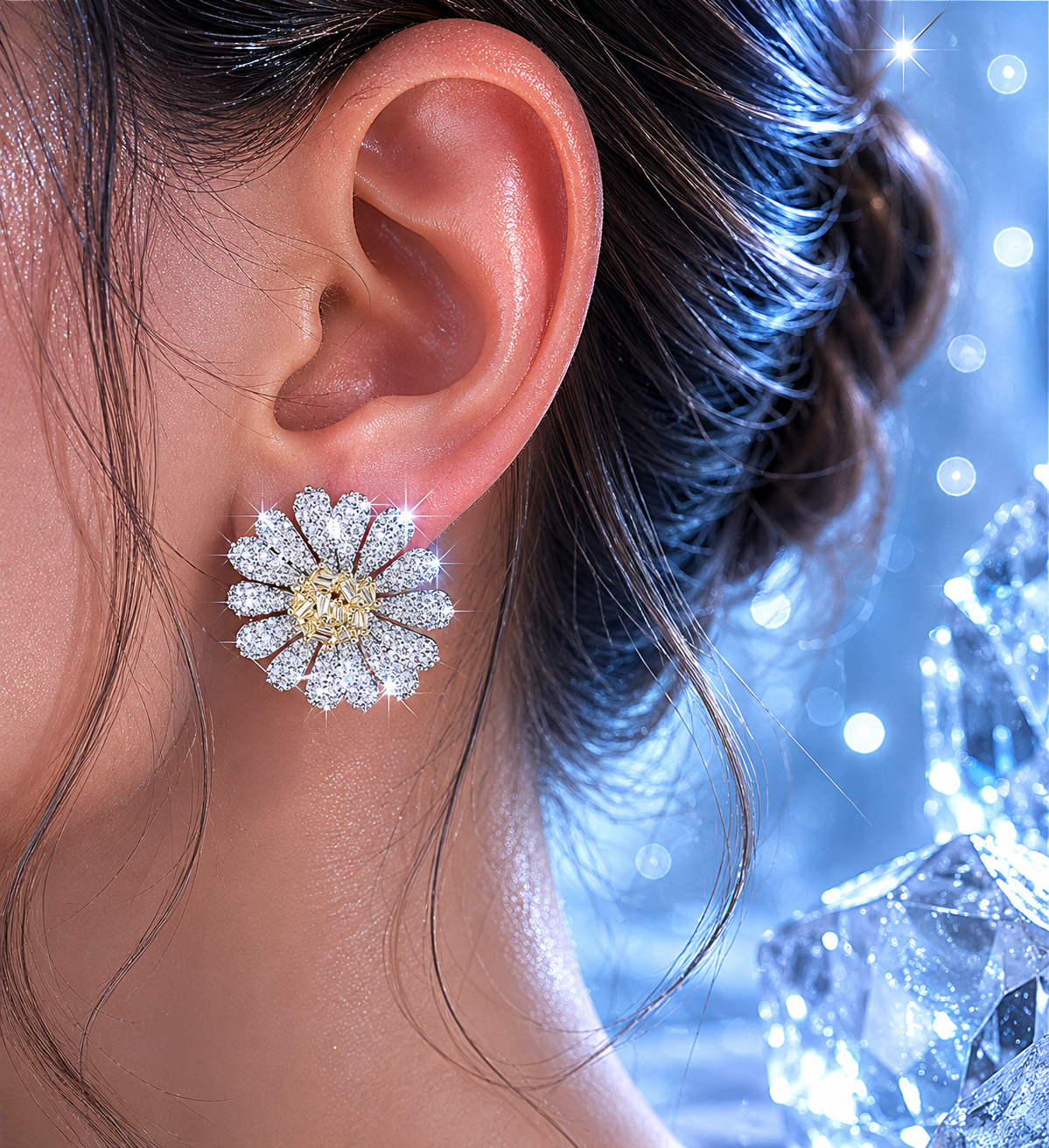 VΛULT ✦ ICTA° Solaris Bloom Studs