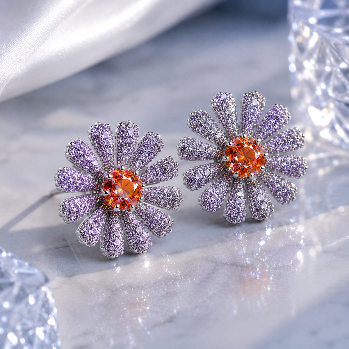 VΛULT ✦ ICTA° Solaris Bloom Studs